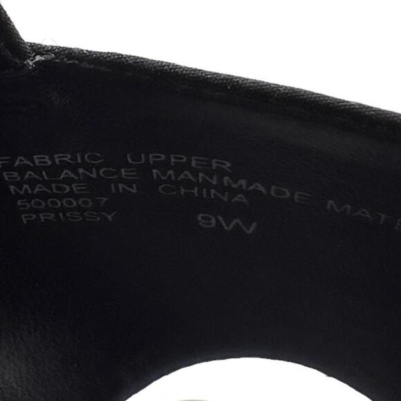 Mootsies Tootsies women's size 9 black block heeled sandals S0302 - Picture 6 of 10